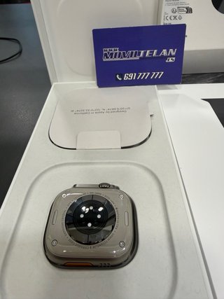 Apple watch ultra 3 titanio natural 100% bateria