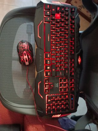 Teclado y ratón woxter stinger FX 80