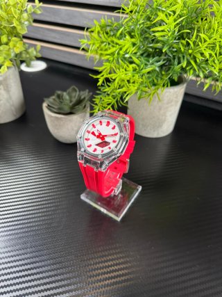Reloj G-Shock Rojo Blanco