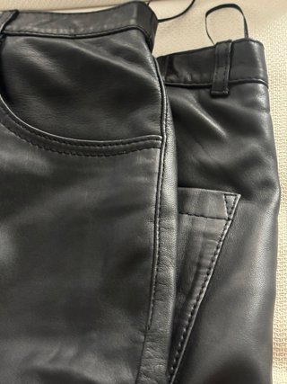 Pantalón 100% piel de cordero SCALPERS NUEVO