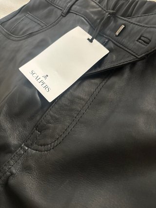 Pantalón 100% piel de cordero SCALPERS NUEVO