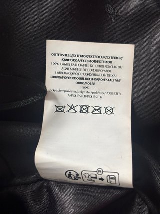 Pantalón 100% piel de cordero SCALPERS NUEVO