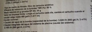 Bomba depuradora para piscinas