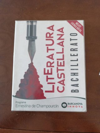 Literatura Castellana, Bachillerato, Programa E...