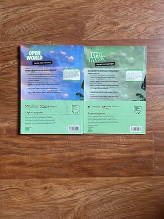 Libro de inglés Open world B2 first students book