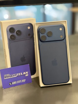 Iphone 17 pro max 256gb 17 ciclos azul