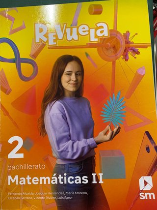 Libro Matemáticas II - Revuela
