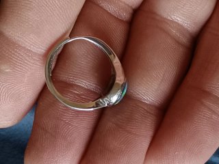 Anillo plata Opalo triplete Austaliano