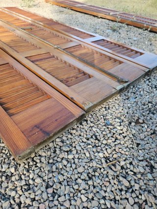Persianas mallorquinas de madera