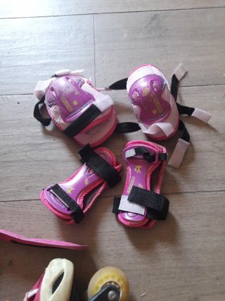 Pack de patines en línea + protecciones talla36-38