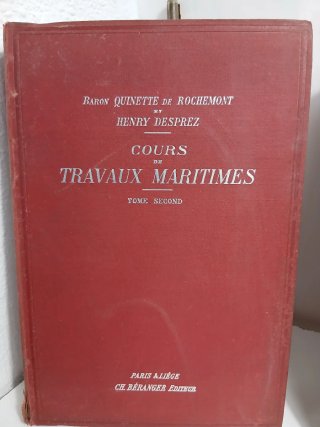 Curso de trabajos Marítimos. Obra historica año191
