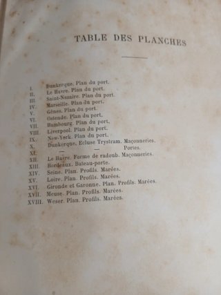 Curso de trabajos Marítimos. Obra historica año191