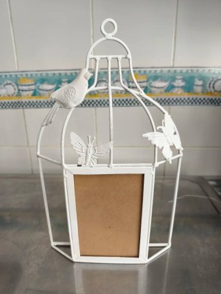 Marco blanco Zara home