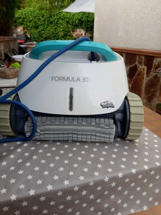 Robot piscina Dolphin fórmula 30 turquesa, gris,bl