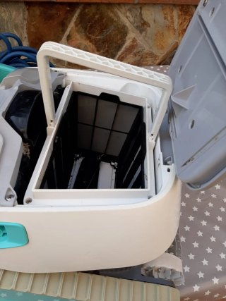 Robot piscina Dolphin fórmula 30 turquesa, gris,bl