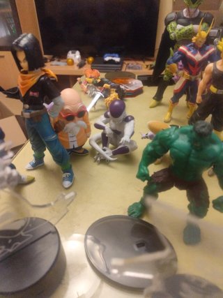 Lote de figuras dragón ball one peace