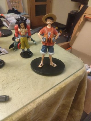 Lote de figuras dragón ball one peace
