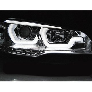 Faros LED DRL Tubelight Cromados para BMW X5 E70 2
