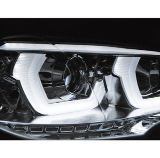 Faros LED DRL Tubelight Cromados para BMW X5 E70 2