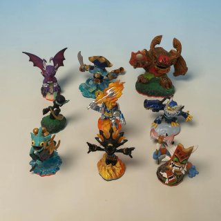 Pack 9 figuras Skylanders para Nintendo Wii