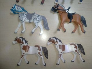 Playmobil Caballos 3° generación  LOTE