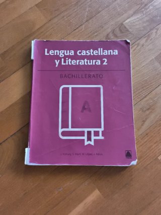 Lengua castellana y literatura 2 bachillerato