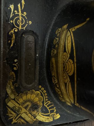 Máquina de coser antigua