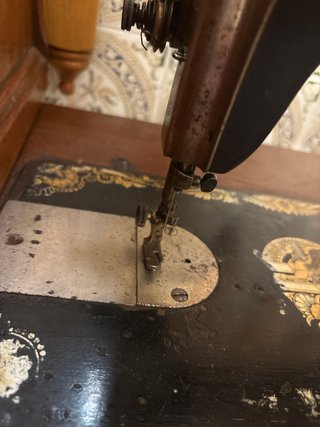Máquina de coser antigua