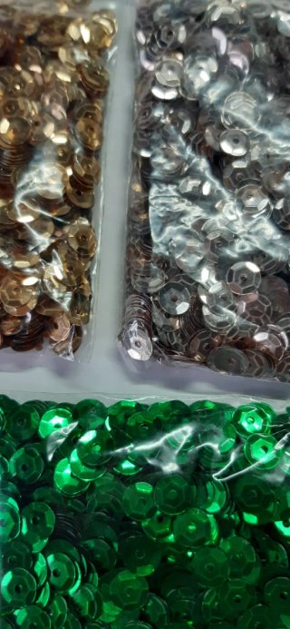 Paillettes più di 125g