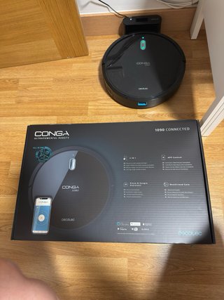 Robot aspirador Conga 1090 Connected