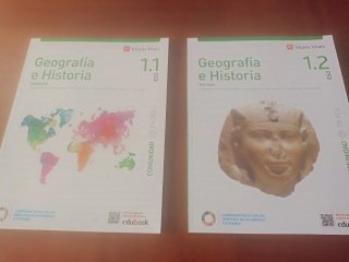 Libros Geografía e historia, 1 ESO