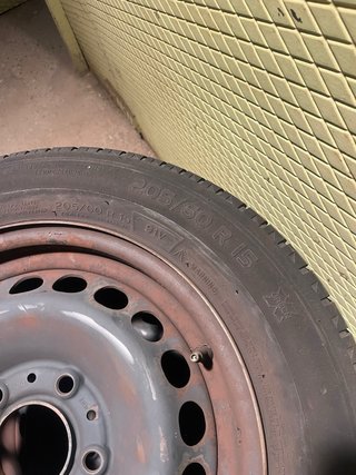 Llantas de chapa de BMW 15”