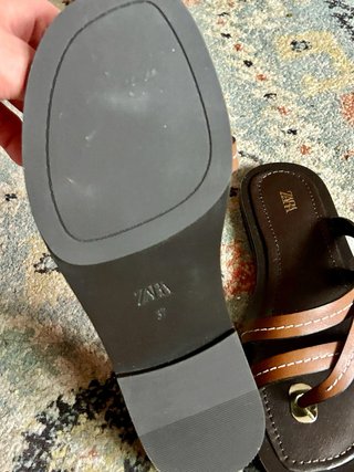 Sandalias plana Zara 37