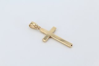 Colgante Cruz Oro 18 Kilates. Ref:043-03-00241.
