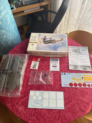 Maqueta avión Nakajima Ki84 Type 4 Hayate Frank