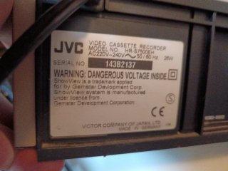 Reproductor, gravador JVC