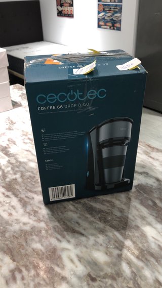 UNICA UNIDAD! Cafetera goteo con termo portatil
