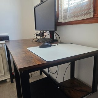 Escritorio de madera