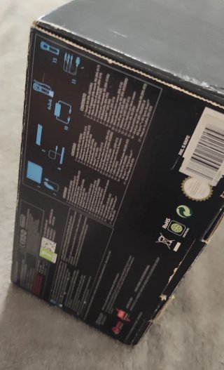 Caja vacía Nintendo Wii Negra - Pack Wii Sports