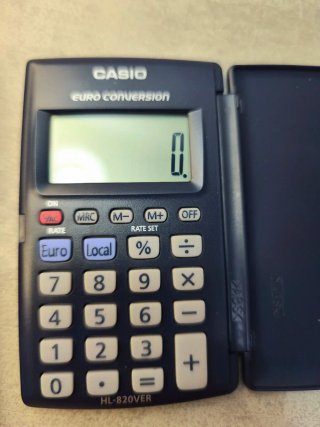 Lote de Calculadoras Casio