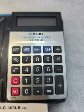 Lote de Calculadoras Casio