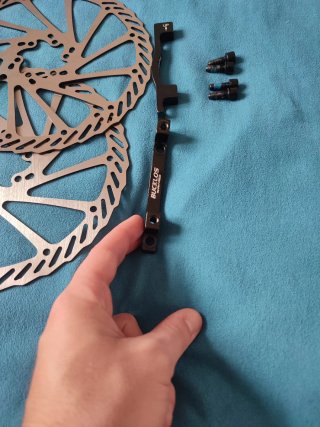 Discos de Freno 203mm G3CS + Adaptadores Bucklos
