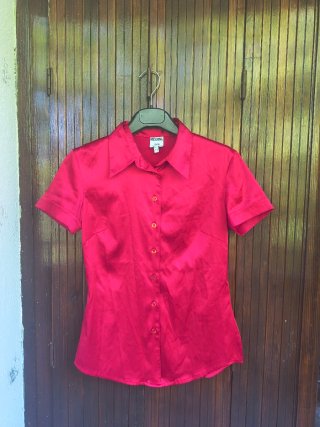 Camicia Moschino Jeans rosso raso