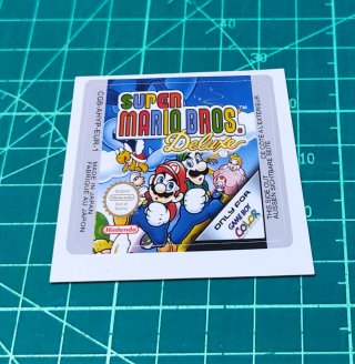 Pegatina Super Mario Bros Deluxe