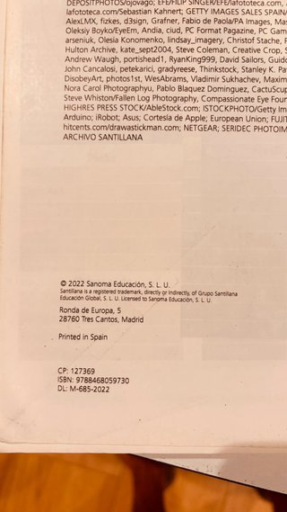 Libro  informtica ESO 2 Santillana