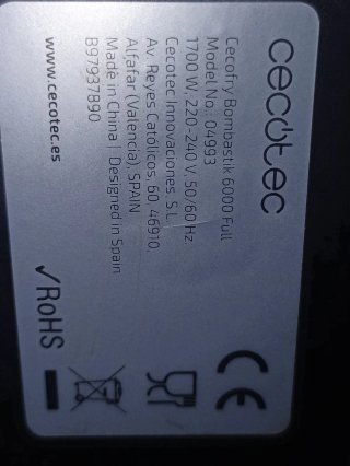 Freidora de aire CECOTEC