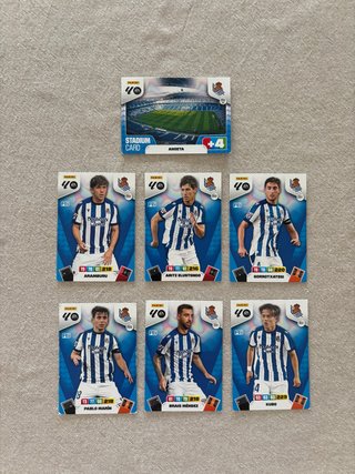 Cartas Adrenalyn XL 2025/26 Real Sociedad