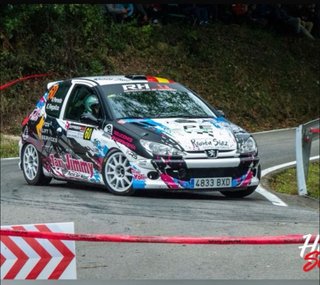 Peugeot 206 rally carreras