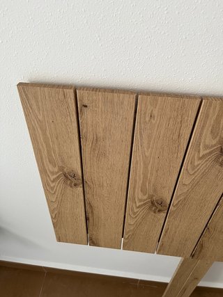 Cabecero estilo palet para cama de 150 cm
