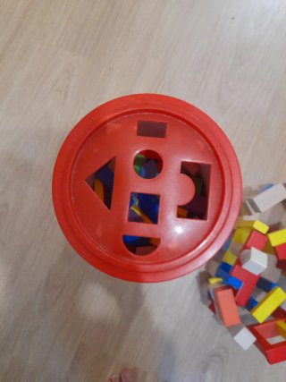 Juego de pieza de madera 150 piezas